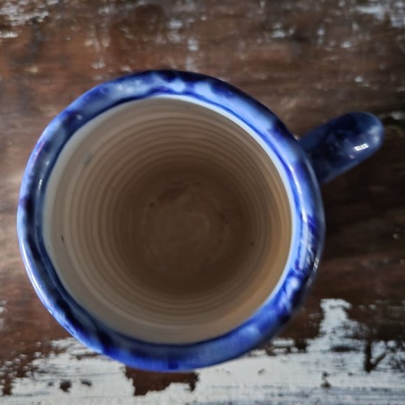 Hermano Bebe Que la Vida es Breve Mug, Life is Short, Blue & White Vtg Spanish - Picture 5 of 8